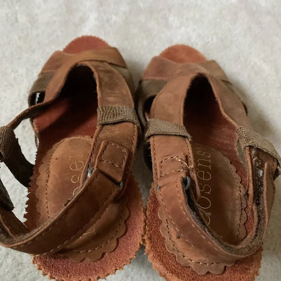 Neosens Sandals Slingback made in Spain leather straps size 36 - Picture 15 of 16